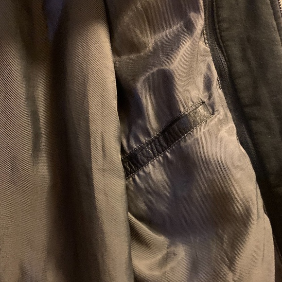 7 DIAMONDS // MANILA LEATHER JACKET // BLACK - Picture 8 of 9